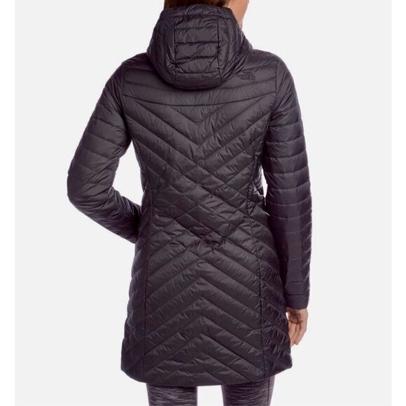 THE NORTH FACE Karokora Parka 700 Down Fill Hooded Puffer Jacket size S Black - Picture 2 of 15